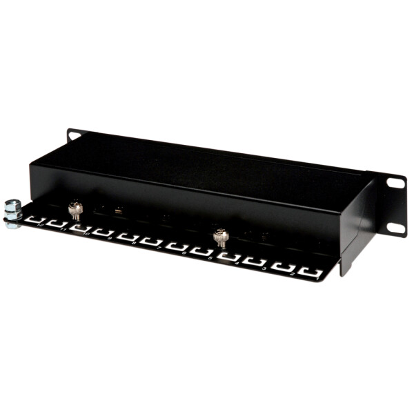 DIGITUS 10" Patch Panel Kat.6, Klasse E, 12 x RJ45, 1 HE