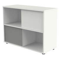 kerkmann Schiebetürenregal, 2 Ordnerhöhen,...