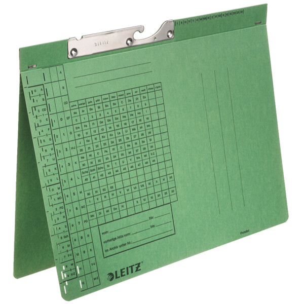 LEITZ Pendelhefter, A4, Behördenheftung, gelb, 250 g qm