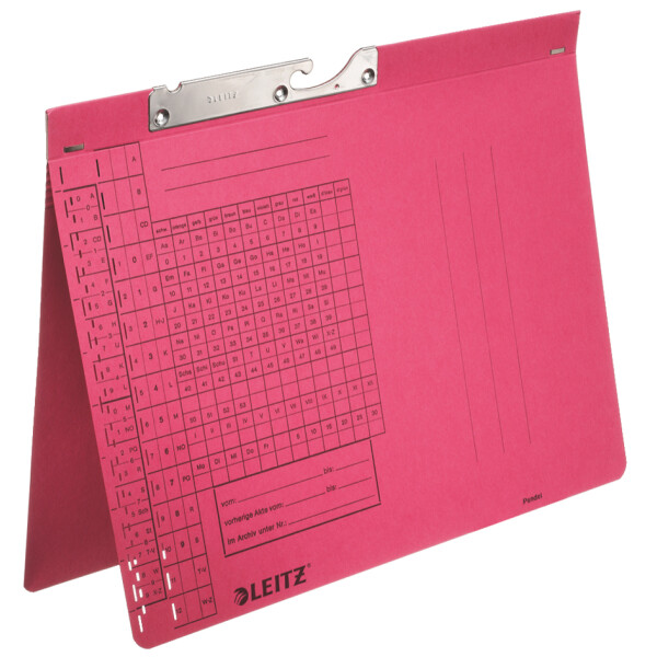 LEITZ Pendelhefter, A4, Behördenheftung, gelb, 250 g qm
