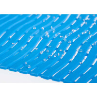 miltex Arbeitsplatzmatte Yoga Spa Basic, 600 mm x 15 m, grau