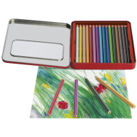 FABER-CASTELL Dreikant-Buntstifte Jumbo GRIP, 16er Etui