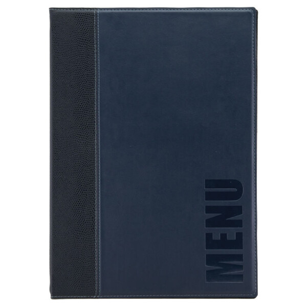 Securit Speisekarten-Mappe TRENDY, A4, schwarz