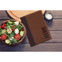 Securit Speisekarten-Mappe TRENDY, A4, schwarz