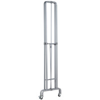 UNiLUX Kleiderständer FOLDY, metallgrau