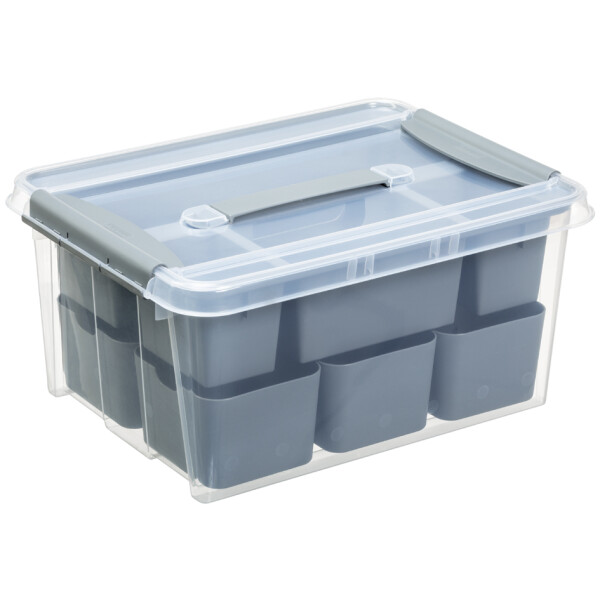 plast team Aufbewahrungsbox PROBOX DIY, 8 Liter