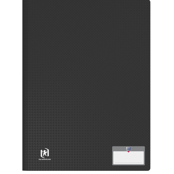 Oxford Sichtbuch "Memphis", DIN A4, mit 50 H&uuml;llen, schwarz