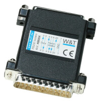 W&T Optischer Isolator RS232 - 4 KV, 0 - 115.200 Baud