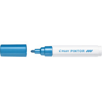 PILOT Pigmentmarker PINTOR, medium, metallic-blau