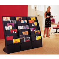 PAPERFLOW Prospektständer Courbo, 8 Fächer,...