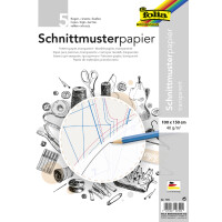 folia Schnittmusterpapier, 100 x 150 cm, transparent