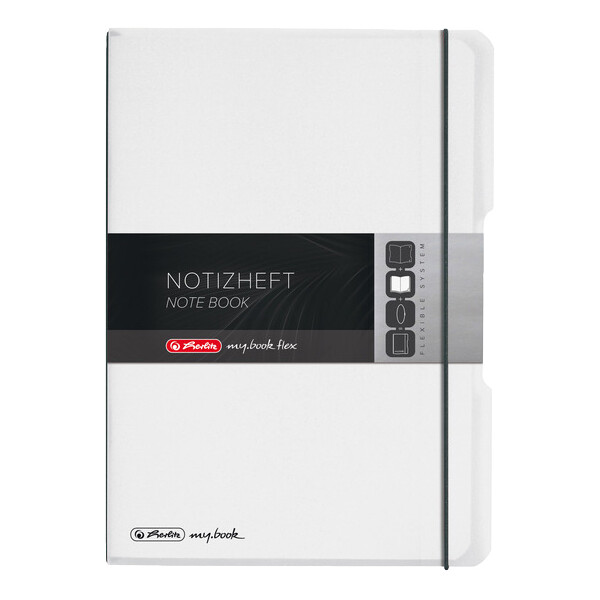 herlitz Notizheft my.book flex, A6, PP-Cover, blau