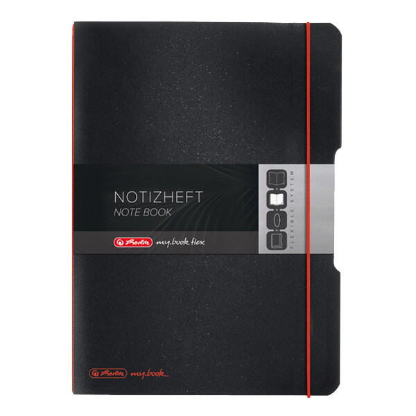 herlitz Notizheft my.book flex, A6, PP-Cover, blau