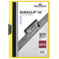DURABLE Klemmhefter DURACLIP ORIGINAL 60, DIN A4, grün