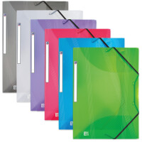 Oxford Eckspannermappe hawai, DIN A4, farblos-transluzent