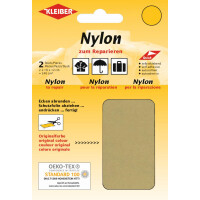 KLEIBER Nylon-Flicken, selbstklebend, beige