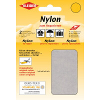 KLEIBER Nylon-Flicken, selbstklebend, beige