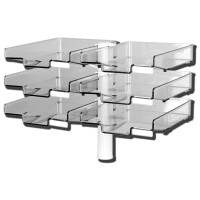 Hansa Schwenkflügler mit 6 Schalen, schwarz