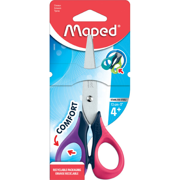 Maped Bastelschere Sensoft 3D, Länge: 130 mm, Linkshänder