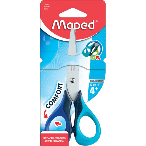 Maped Bastelschere Sensoft 3D, Länge: 130 mm, Linkshänder