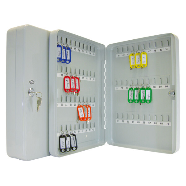 WEDO Schlüsselschrank für 36 Schlüssel, lichtgrau