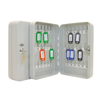 WEDO Schlüsselschrank für 36 Schlüssel, lichtgrau