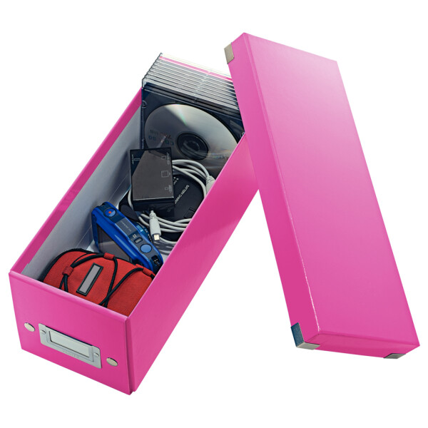 LEITZ CD-Ablagebox Click & Store WOW, weiß