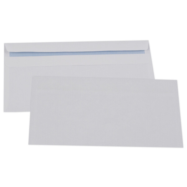 GPV Briefumschläge, DL, 110 x 220 mm, weiß, 80 g qm