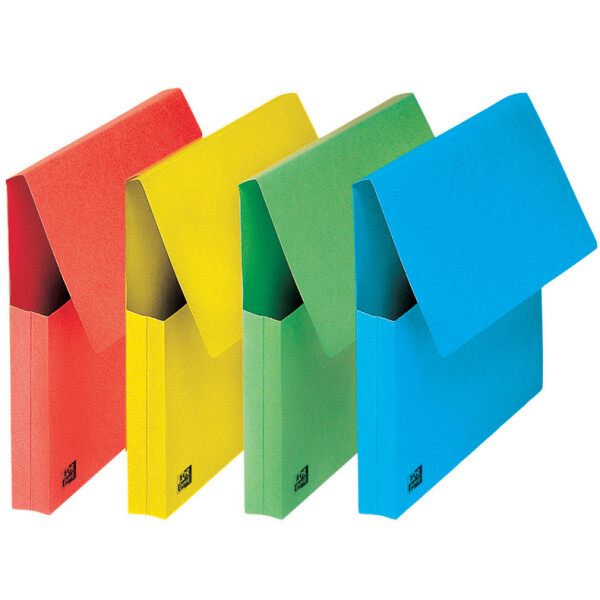 Oxford Dokumententasche, DIN A4, Karton, rot