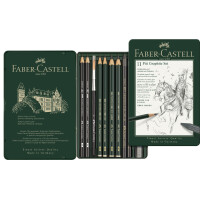 FABER-CASTELL PITT GRAPHITE Set klein, 9-teiliges Etui