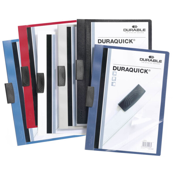 DURABLE Klemmhefter DURAQUICK, DIN A4, weiß