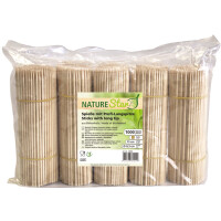 NATURE Star Schaschlikspieße, aus Holz, Länge:...