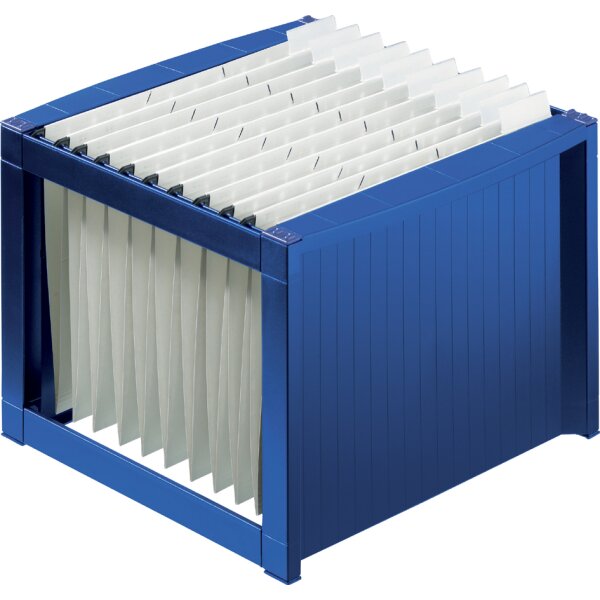 helit H&auml;ngeregistratur-Korb "the rack", blau