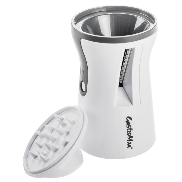 GastroMax Spiralschneider, weiß grau