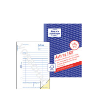AVERY Zweckform Formularbuch "Auftrag", A5, 2 x 50 Blatt