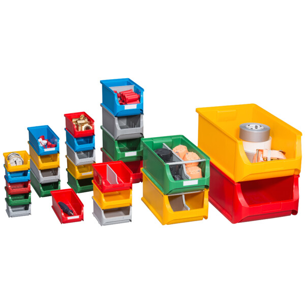 allit Sichtlagerkasten ProfiPlus Box 1, aus PP, grün