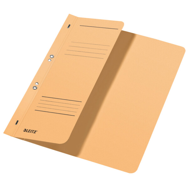 LEITZ Ösenhefter, DIN A4, Manilakarton, rot, Behördenheftung