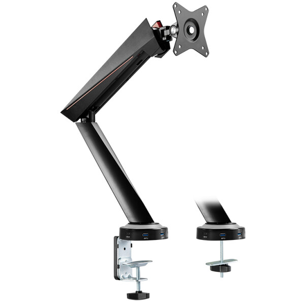 LogiLink Gaming Monitorarm, Arml&auml;nge: 480 mm, schwarz