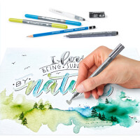 STAEDTLER Aquarell- & Handlettering-Set Watercolor