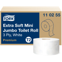 TORK Minirollen-Toilettenpapier Jumbo, 3-lagig,...