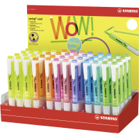 STABILO Textmarker swing cool, 48er Karton-Display