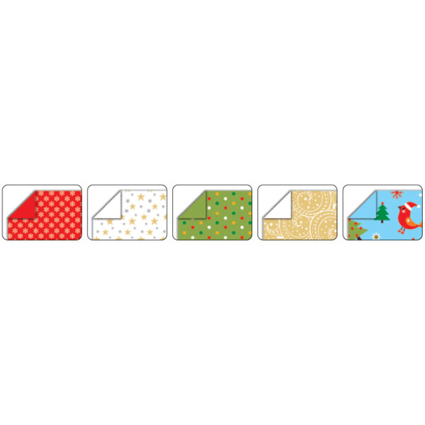folia Faltblätter "Weihnachten", 100 x 100 mm, 80 g qm