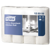 TORK Küchenrolle, extra saugfähig, 2-lagig,...