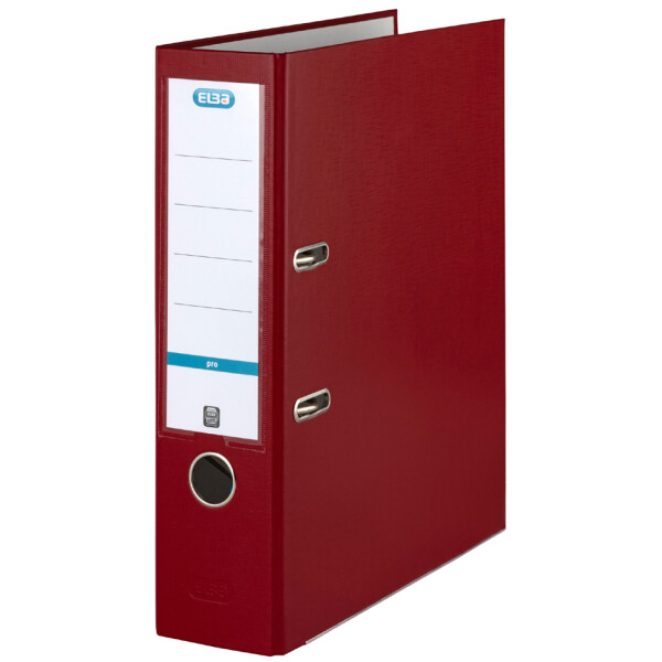 ELBA Ordner smart Pro PP Papier, Rückenbreite: 80 mm, weiß