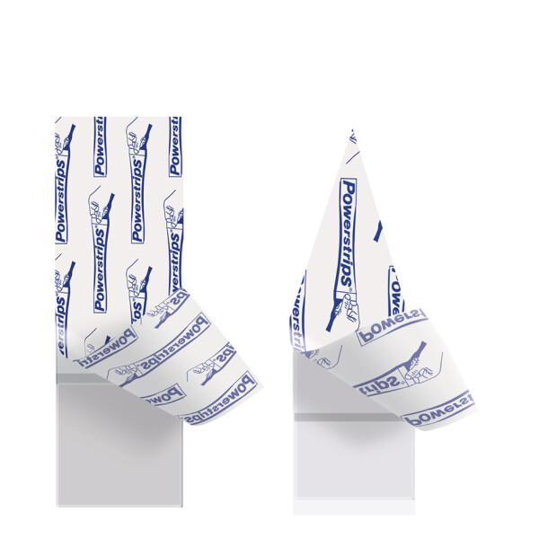 tesa Powerstrips Klebestreifen für Glasflächen