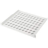 DIGITUS 19" Fachboden, 1 HE, Festeinbau, Tiefe: 400 mm