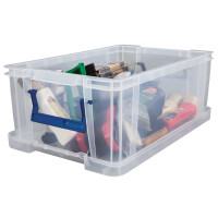 Fellowes Aufbewahrungsbox ProStore, 10 Liter, transparent