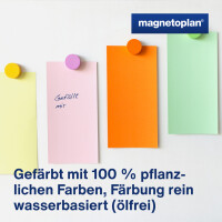magnetoplan Moderationskarten rechteckig, 200 x 100 mm