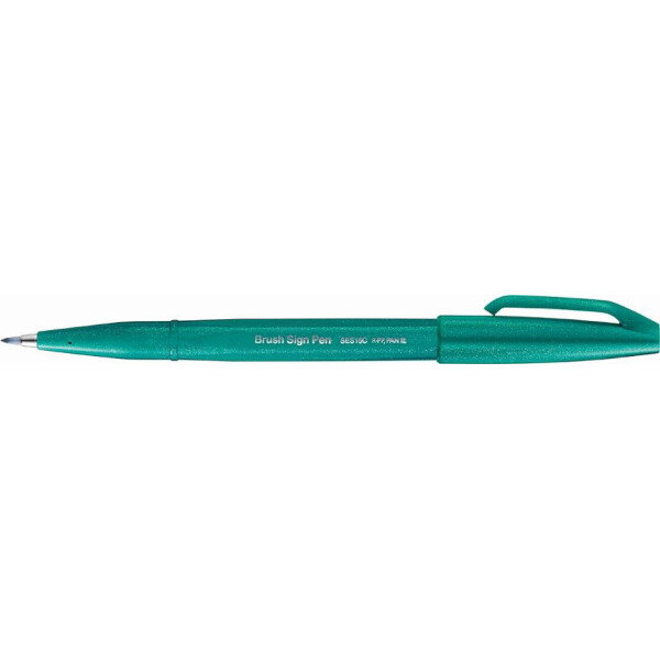 PentelArts Faserschreiber Brush Sign Pen SES 15, wasserblau