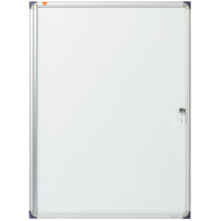 nobo Schaukasten, extraflach, Metall-Rückwand, 4 x...